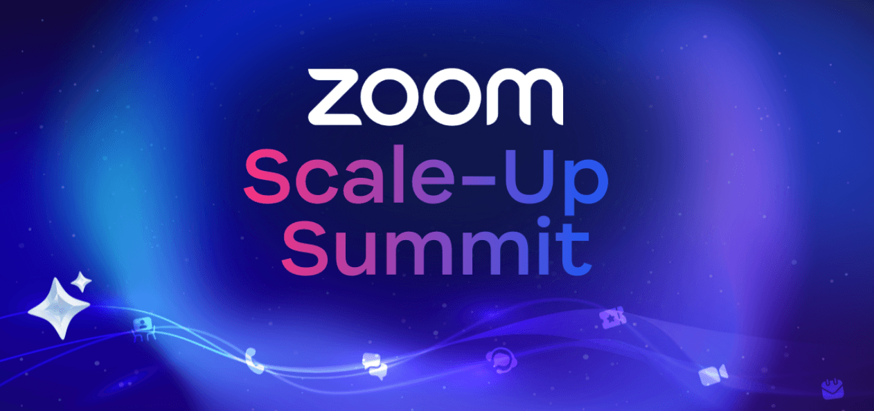 Zoom Scale-up Summit banner