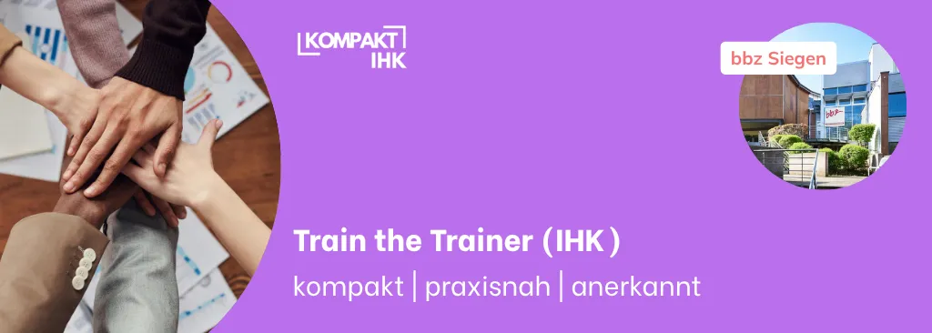 Train the Trainer (IHK) | bbz Siegen